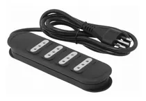 Comprar Alargador 4 Tomas, 3 Metros. Negro Factura\u002Fboleta