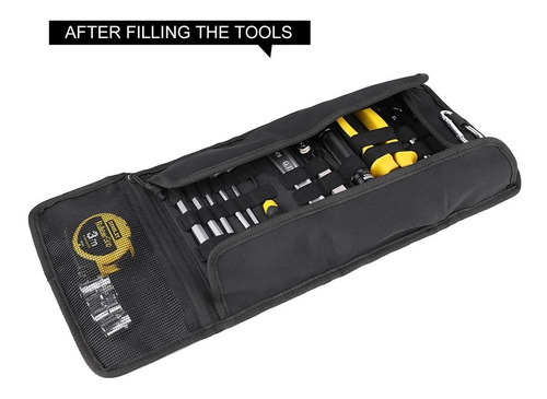 Imagen 4 de 10 de Bolsa Para Herramienta Motocicleta Universal Enduro Moto