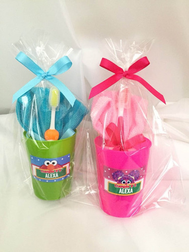 12 Sorpresas Fiesta Infantil Kit Aseo Personalizado
