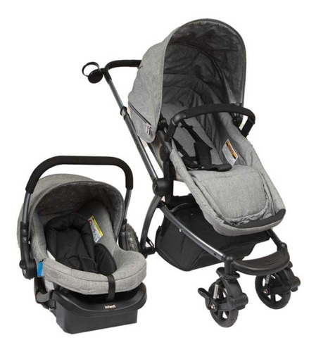 Coche Travel System Epic 5g Gris