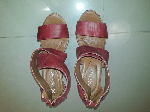 Sandalias Coral Taco Chino 37