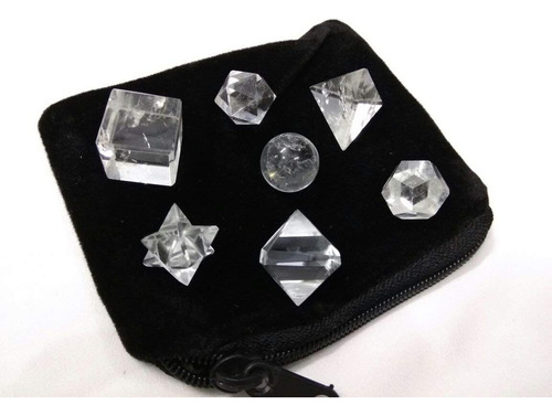Wholesalegemshop - Juego De Cuarzo Con Forma Geométrica De C
