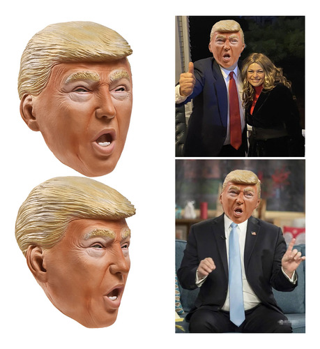 Disfraz De Protector Facial De Trump Para Las Elecciones Pre