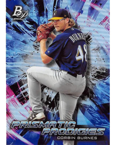 2018 Bowman Platinum Prismatic Prodigies Ppp-24 Corbin Burne