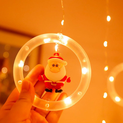 Luces Colgantes Navideñas Led Lámpara Decorativa De Cuerda