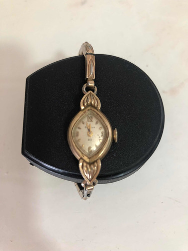 Reloj  Oro Bulova Antiguo P/ Dama 1930/1940 De Cuerda