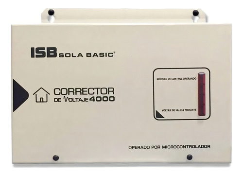 Corrector De Voltaje Sola Basic Isb 4000 120v