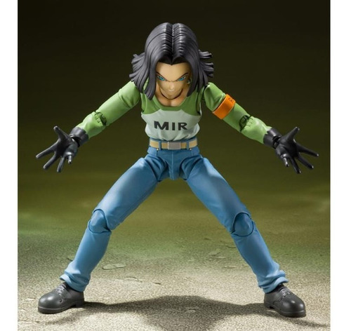 Imagen 5 de 7 de Sh Figuarts Androide 17 Survival Saga - Dragon Ball Super