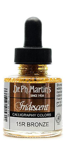 Dr Ph Martin Caligrafia Iridiscente Color 1 Oz Bronce Pack 2