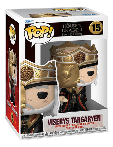 ¡funko Pop! Televisión House Of The Dragon Viserys Targaryen