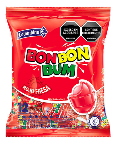 Dulce Bon Bon Bum Rojo