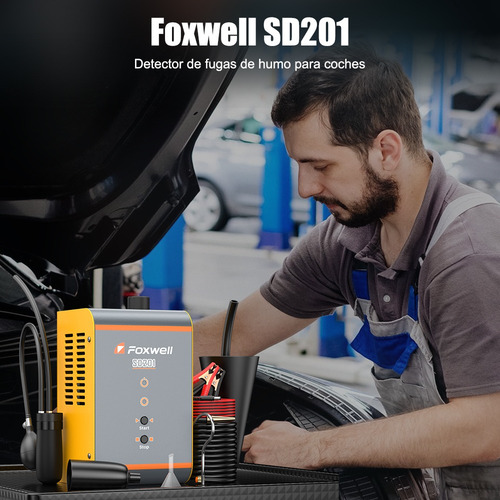 Detector De Vazamento Automotivo Foxwell Sd201