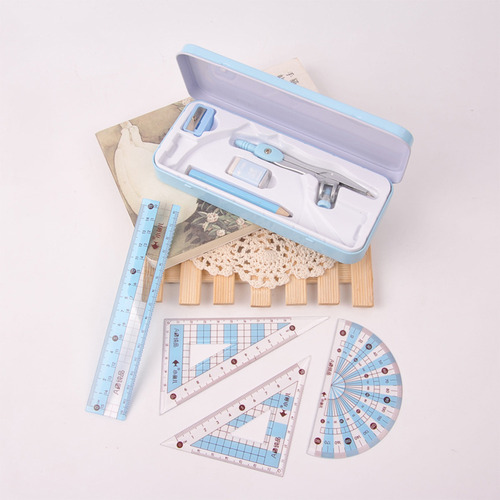 Kit De 8 Piezas De Geometría Matemática, Material Para Estud