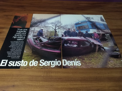 (ar965) Sergio Denis * Clippings Revista 2 Pgs * 2005