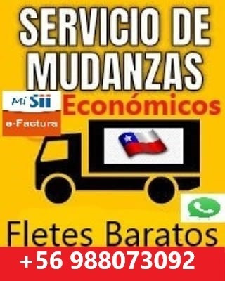 Fletes Económicos Camioneta Providencia Baratos Macul Maipu