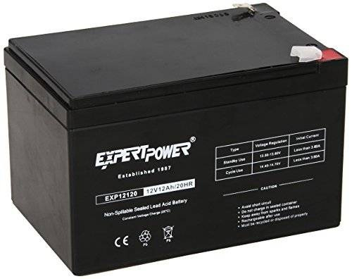 Expertpower Exp12120 12 Voltios 12 Amperios Batería Recargab