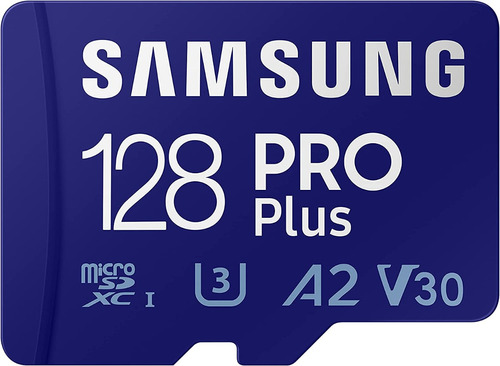 Memoria Micro Sdxc Samsung Pro Plus 128 Gb Uhs-i U3 4k V30