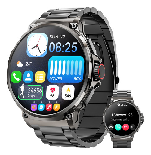Smartwatch 1.85, Pantalla Grande, Llamadas Por Bluetooth