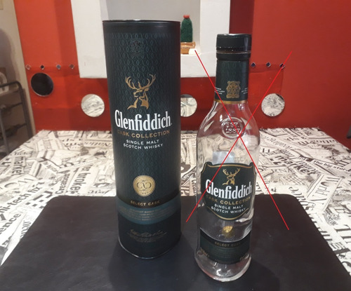 Estuche Whisky Glenfiddich - Deco Colección - Ver Descrip