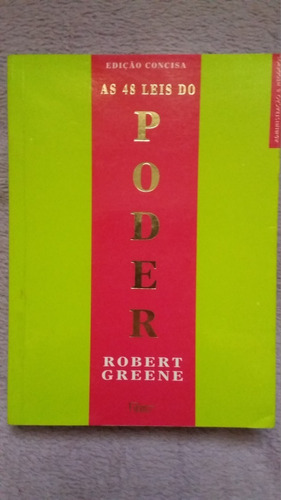 Livro As 48 Leis Do Poder Robert Greene