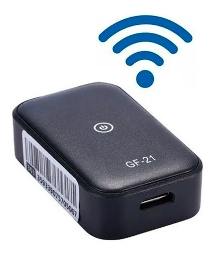 Imagen 1 de 8 de Mini Gps Gf-21 Localizador Rastreador De Posicionamiento