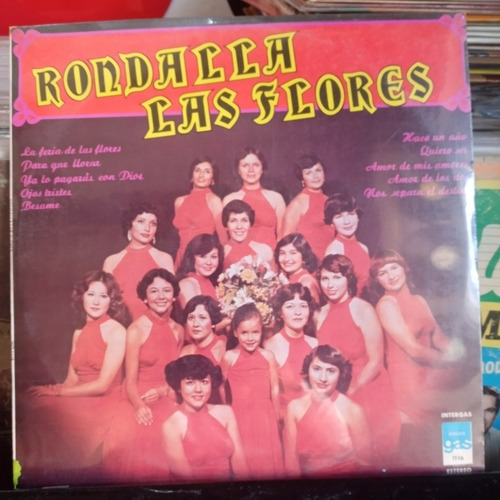 Rondalla Las Flores La Feria De Las Flores Vinyl,lp,acetato (Usado)
