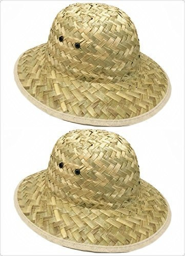 Sombreros - Giftexpress Adult Woven Safari Pith Hat 1 Set Of