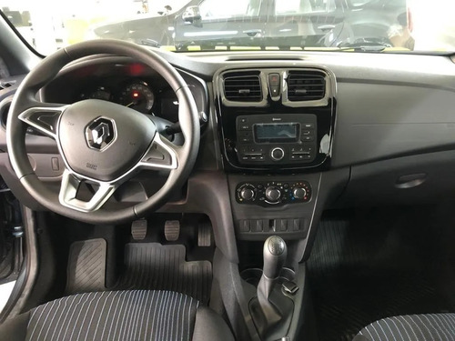Imagen 3 de 15 de Renault Logan 1.6 16v Life 2021 Ideal Uber Cabify Taxi D