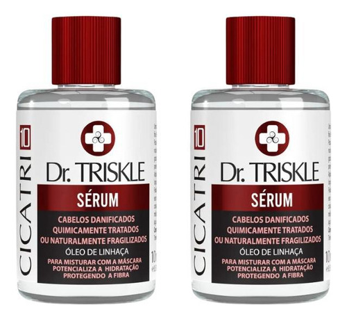 Serum Capilar Triskle 10ml Dr Cicatri 10-kit C/2un