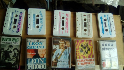 Cassette Jaime Ross Soda Sterio,enanitos Verdes ,vilma Palma