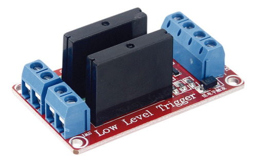 Rele Relay Estado Solido Modulo 2 Canales Arduino