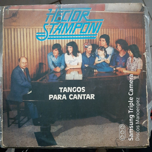 Vinilo Hector Stamponi Tangos Para Cantar T3