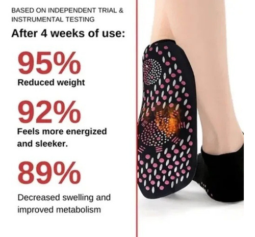Calcetines Corporales Autocalentables Con Acupuntura For Ad