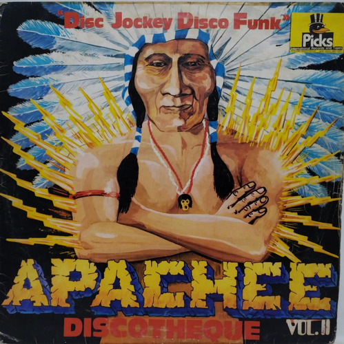 Varios Artistas  Apache Discotheque Vol 2 Lp 1981 Argentina