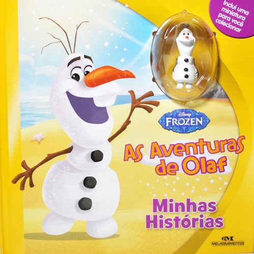 Livro Frozen - As Aventuras De Olaf - Minhas Historias