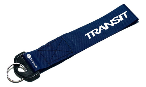 Llavero Cinta 20 X 4 Cm Ford Transit Azul Marino