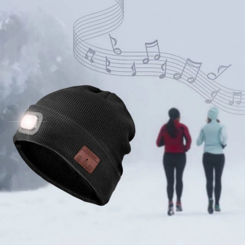Gorro Bluetooth Sem Fio Para Música Mais Quente