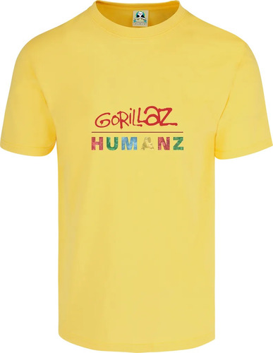 Playera Gorillaz Humanz Mod. 0052 12 Colores Ld