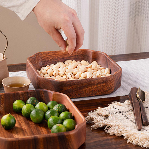 Bandeja De Madera De Para Servir, Frutero, Bandeja Multiusos