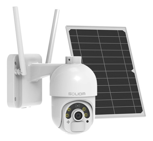 Soliom Cmara De Seguridad Solar Al Aire Libre, Wifi, Inalmbr