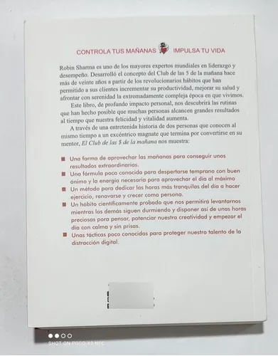 El Club De Las 5 De La Mañana ..