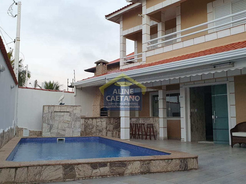 Imagem 3 de 26 de Sobrado Do Sonhos 4 Dorms,flórida Frente Ao Mar!! - Vesa01917