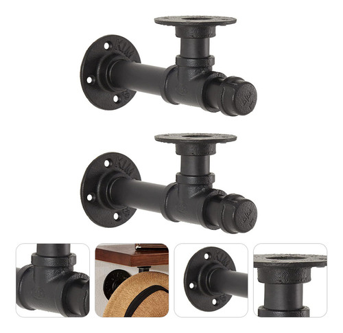 Tubería Flotante De Soporte Para Decoración De Oficina, 2 Un
