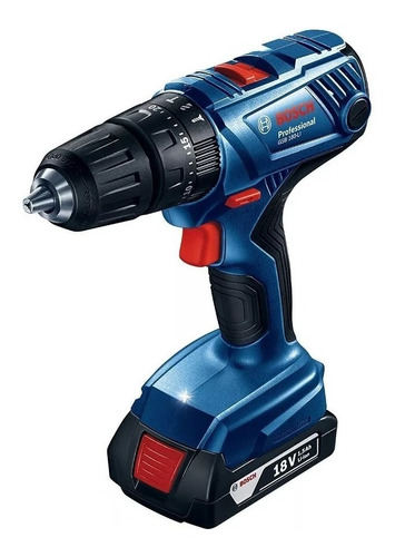 Taladro Percutor 18v Bosch Gsb 180-li 2 Bat Carg Cuota