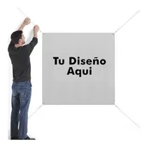 Comprar Lona Decorativa 1x1 Fiesta Cualquier Tema Negocios 1x1