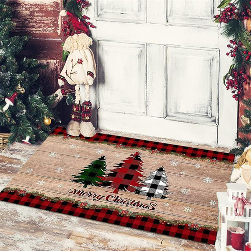 Nuevo Tapete Navideño For Exterior, For Entrada, Árbol De