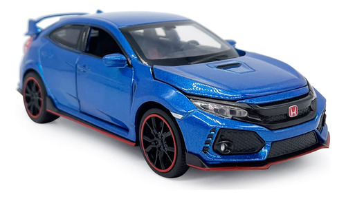 2017 Civic Type R Model Car Hatchback Sports Diecast Toy Car