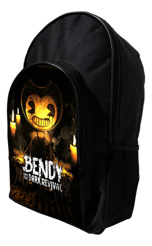 Mochila Escolar Bendy And The Dark Revival #574