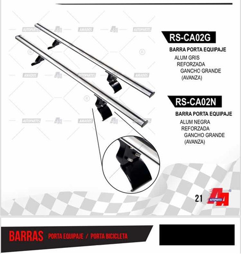 Barras Tiida Nissan Carga Escaleras Maletas Par Aluminio