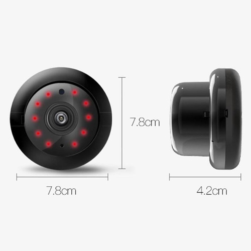 Imagen 9 de 9 de Camara Seguridad Exterior Wifi Hd Camara Ip Exterior Foco
